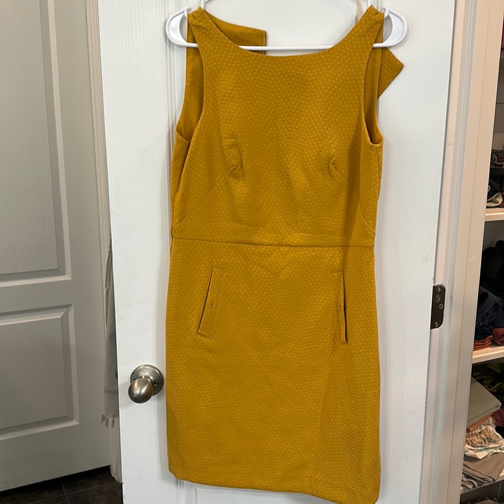 Banana republic yellow dress, 0 size